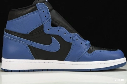 OG “DARK 555088-404 JORDAN 1 HIGH BLUE MARINA AIR 1024